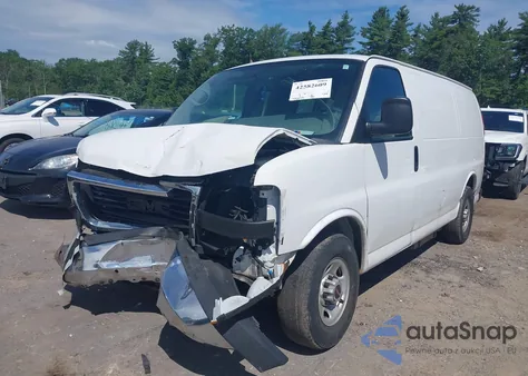 2015 GMC Savana 2500 Work Van from USA, damaged, VIN 1GTW7FCFXF1900707